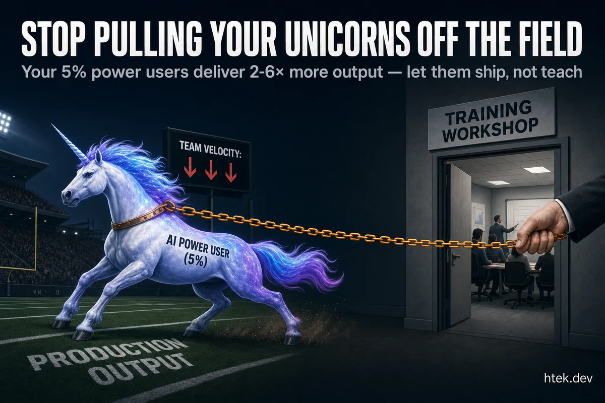 Stop Pulling Your Agentic Unicorns Off the Field