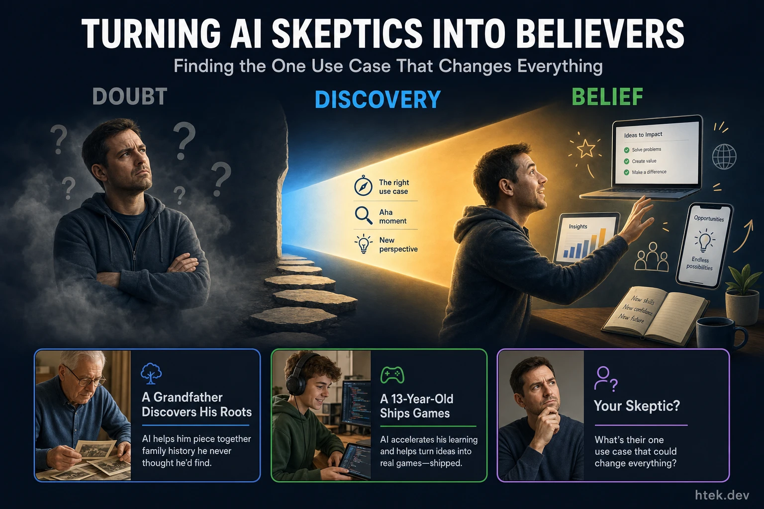 How I Turned an AI Skeptic and a 13-Year-Old Into Believers